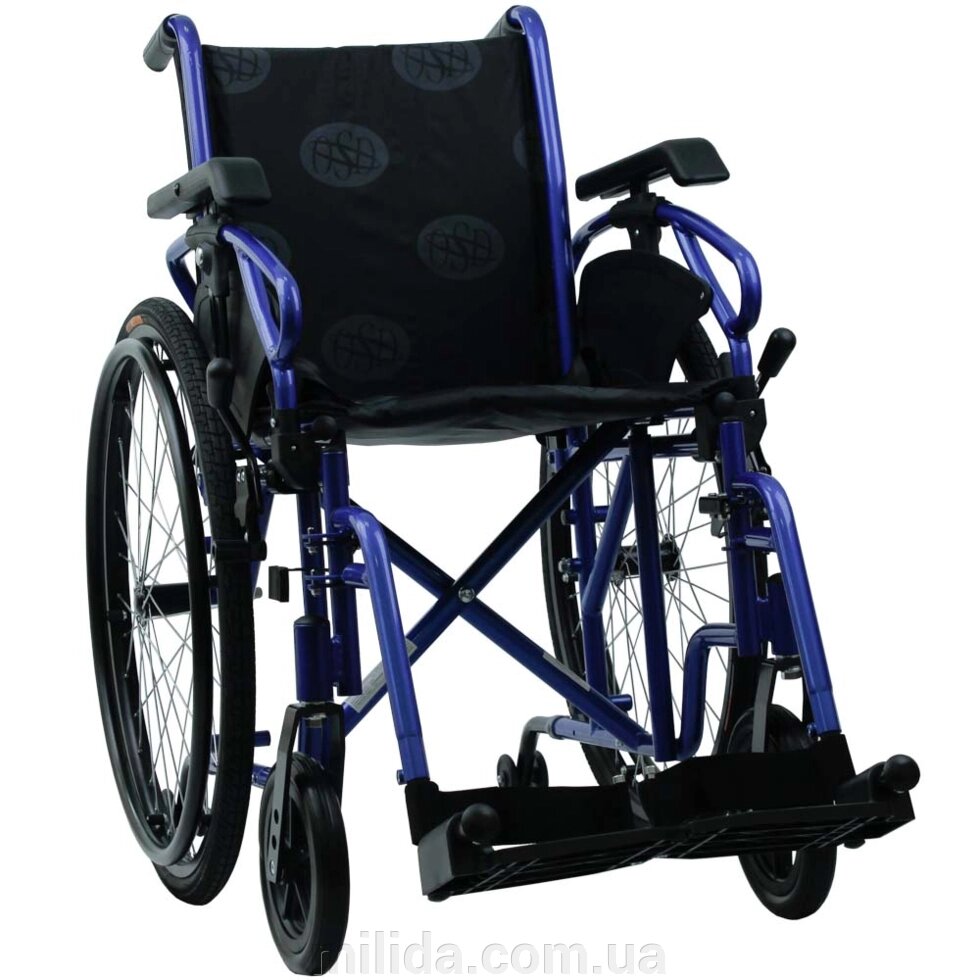 Інвалідний візок MILLENIUM IV (синій) OSD-STB4-** від компанії інтернет-магазин "_Міліда_" - фото 1