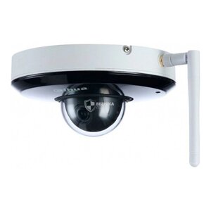IP PTZ відеокамера з Wi-Fi 4 Мп Dahua DH-SD1A404XB-GNR-W з AI функціями для системи відеоспостереження