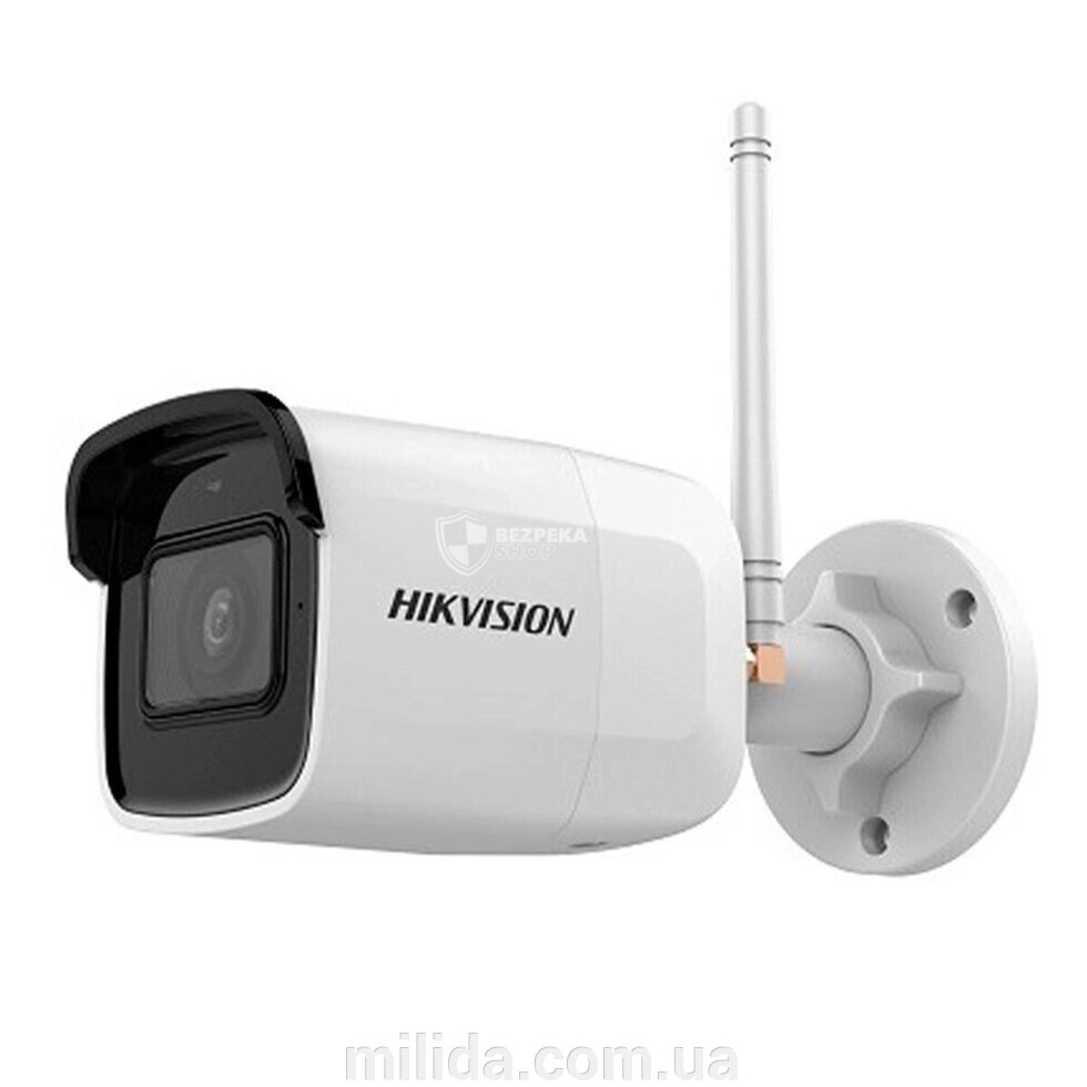 IP-відеокамера 2 Мп Wi-Fi Hikvision DS-2CD2021G1-IW (D) (2.8 мм) із вбудованим мікрофоном від компанії інтернет-магазин "_Міліда_" - фото 1