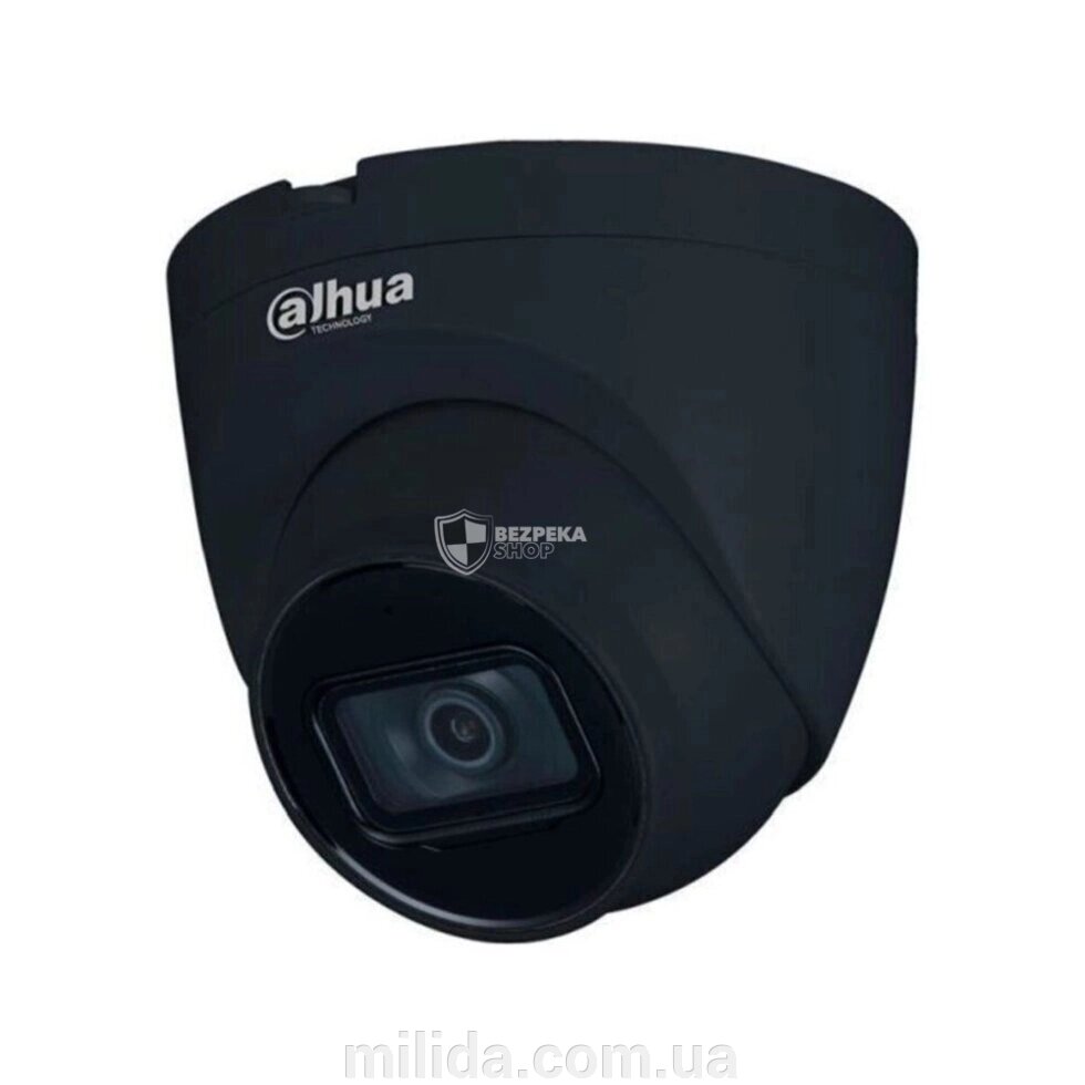 IP-відеокамера 4 Мп Dahua DH-IPC-HDW2431TP-AS-S2-BE (2.8 мм) із вбудованим мікрофоном від компанії інтернет-магазин "_Міліда_" - фото 1