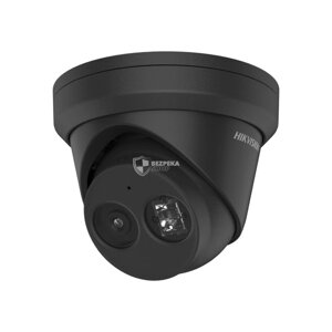 IP-відеокамера 4 Мп Hikvision DS-2CD2343G2-IU (2.8mm) black з детекцією осіб