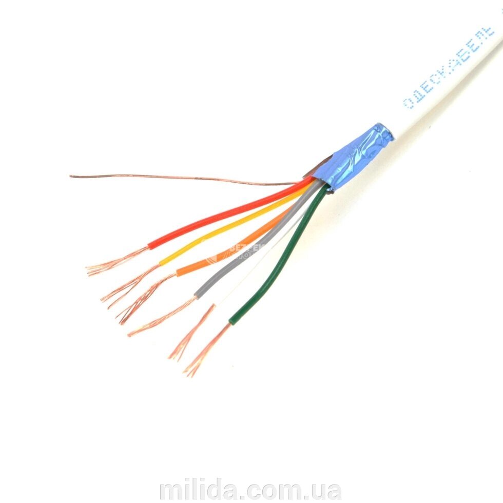 Кабель Одескабель Alarm Cable 6*0.22 з екраном від компанії інтернет-магазин "_Міліда_" - фото 1