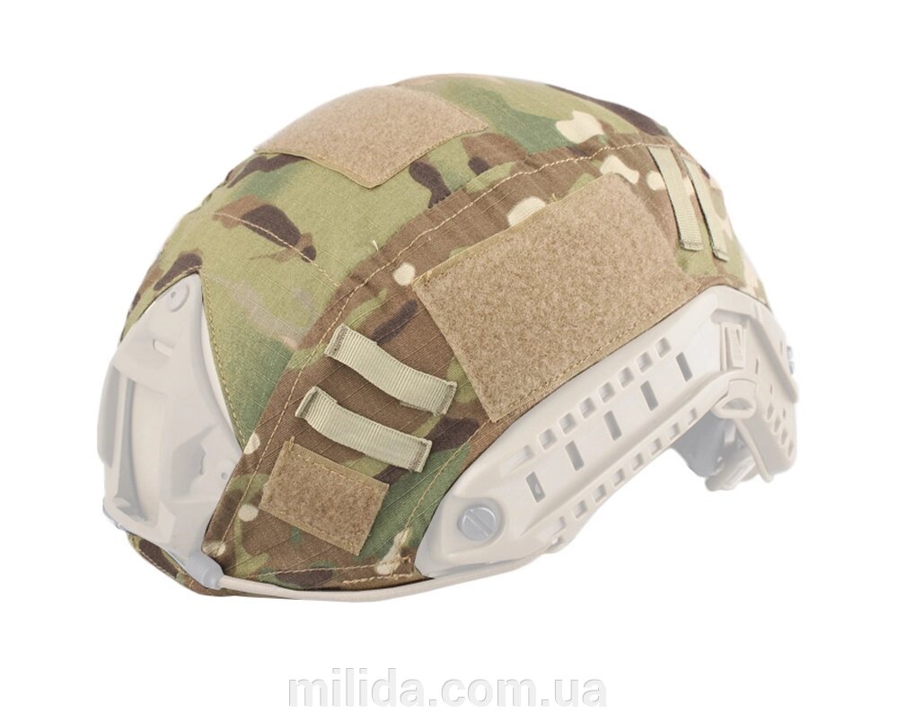 Кавер-чохол на шолом розмір M Tactical Helmet Cover Emerson Мультикамуфляж від компанії інтернет-магазин "_Міліда_" - фото 1