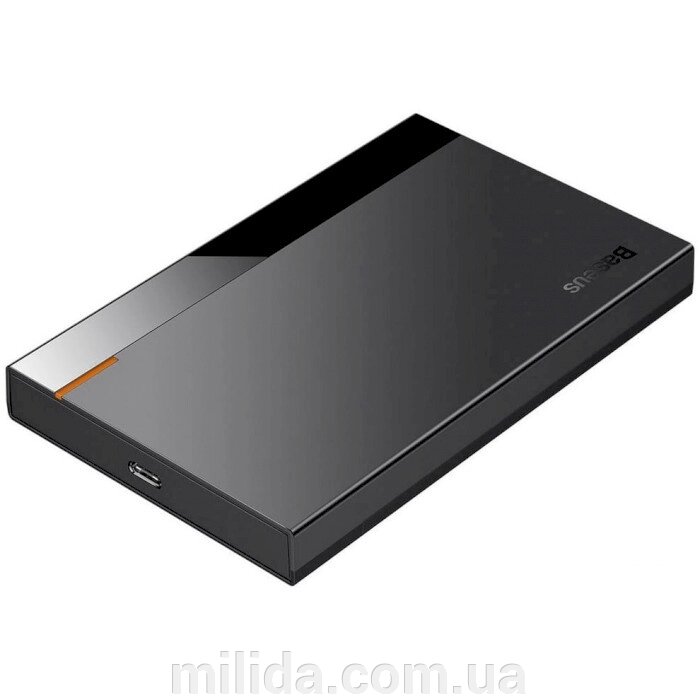 Кишеню Baseus Full Speed для SSD/HDD 2.5" SATA 2.0 5Gbps USB 3.0 Чорний (CAYPH-B01) 2.5" SATA 2.0 5Gbps USB 3.0 Чорний від компанії інтернет-магазин "_Міліда_" - фото 1