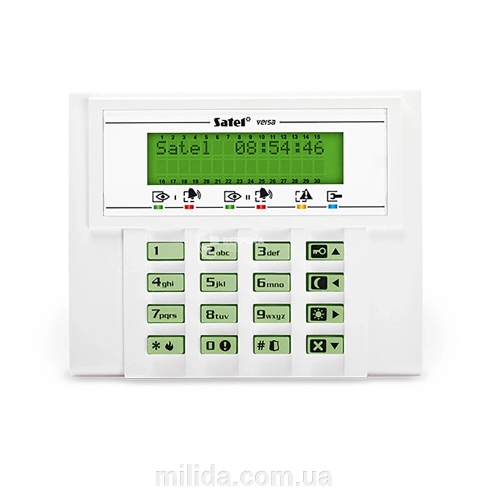 Клавіатура РКІ Satel VERSA-LCD-GR від компанії інтернет-магазин "_Міліда_" - фото 1