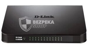 Комутатор D-Link DES-1024A 24xFE, Desktop, Некерований