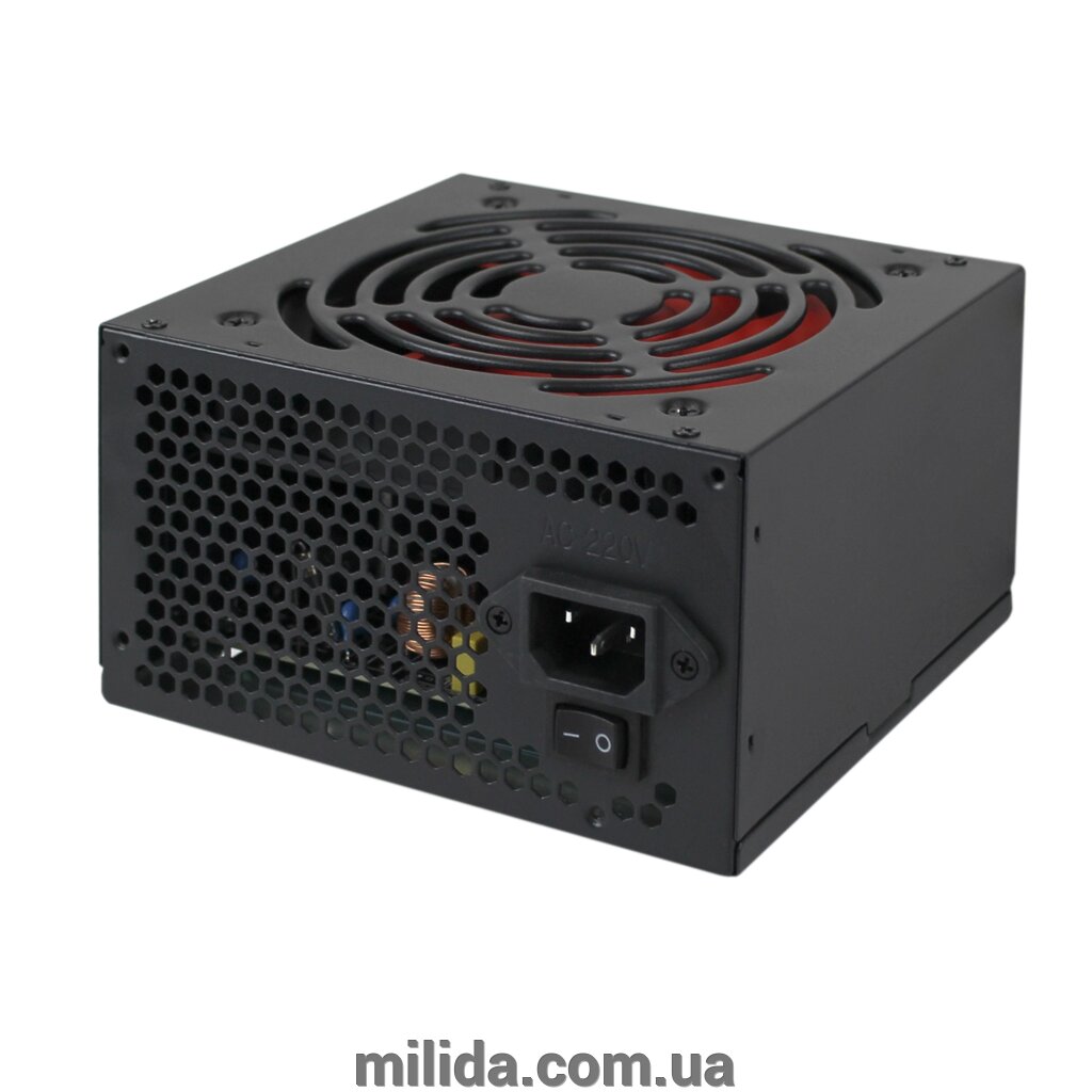 Комп'ютерний блок живлення ATX-550W, 12см, 4xSATA, PCI Dх2 6PIN 24 pin power від компанії інтернет-магазин "_Міліда_" - фото 1