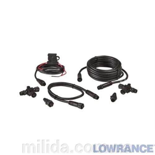 Комплект кабелів Lowrance N2K EXP KIT RD для підключення до мережі NMEA 2000 від компанії інтернет-магазин "_Міліда_" - фото 1