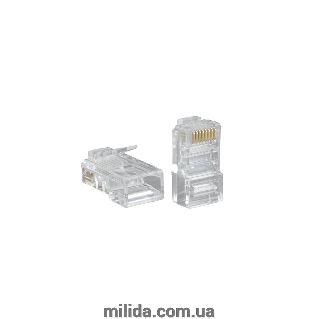 Конектор RJ45 Cat. 5E (100 шт) від компанії інтернет-магазин "_Міліда_" - фото 1