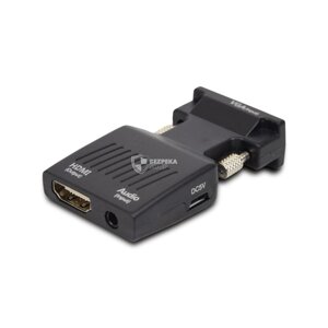Конвертер відеосигналу ATIS VGA-HDMI-C з кабелями