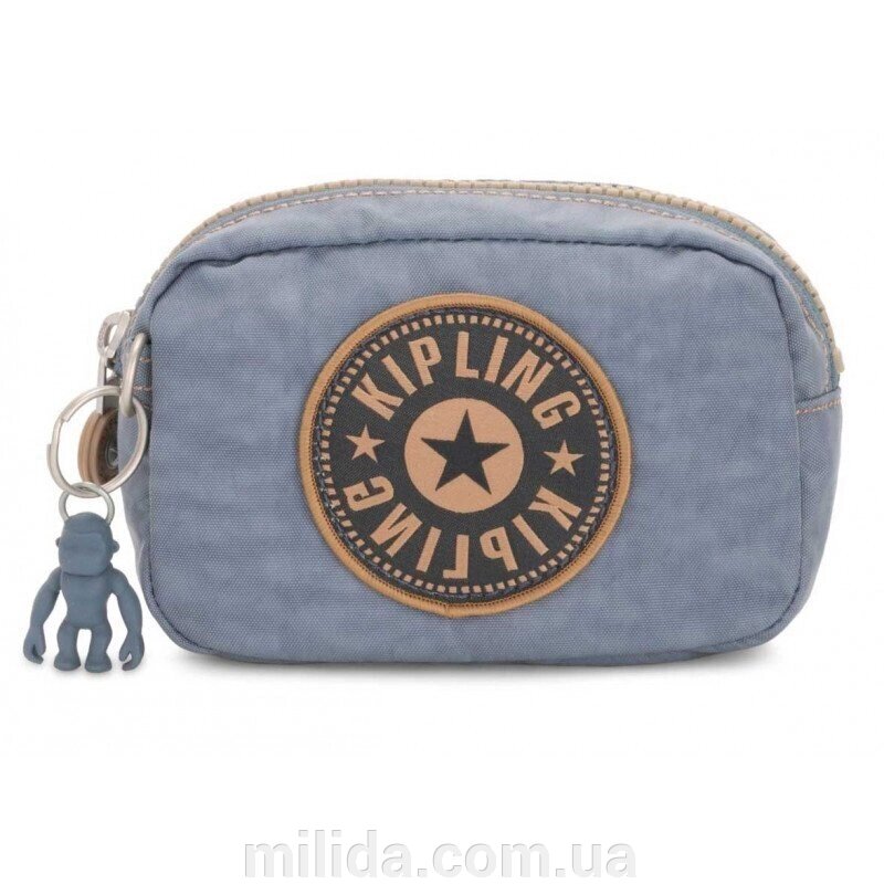 Косметичка Kipling GLEAM S Stone Blue Bl (L65) KI6852_L65 від компанії інтернет-магазин "_Міліда_" - фото 1