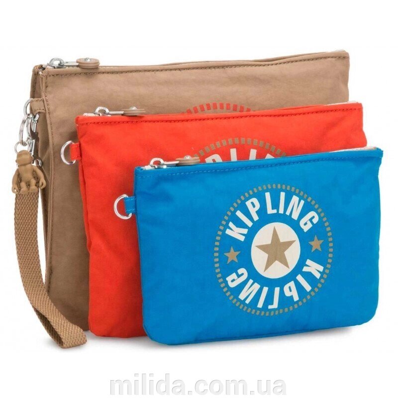 Косметичка Kipling IAKA L WRISTLET Sand Bl (O15) KI4219_O15 від компанії інтернет-магазин "_Міліда_" - фото 1