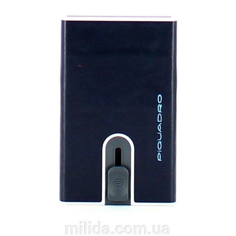 Кредитница Piquadro BL SQUARE/N. Blue PP5358B2R_BLU2 від компанії інтернет-магазин "_Міліда_" - фото 1