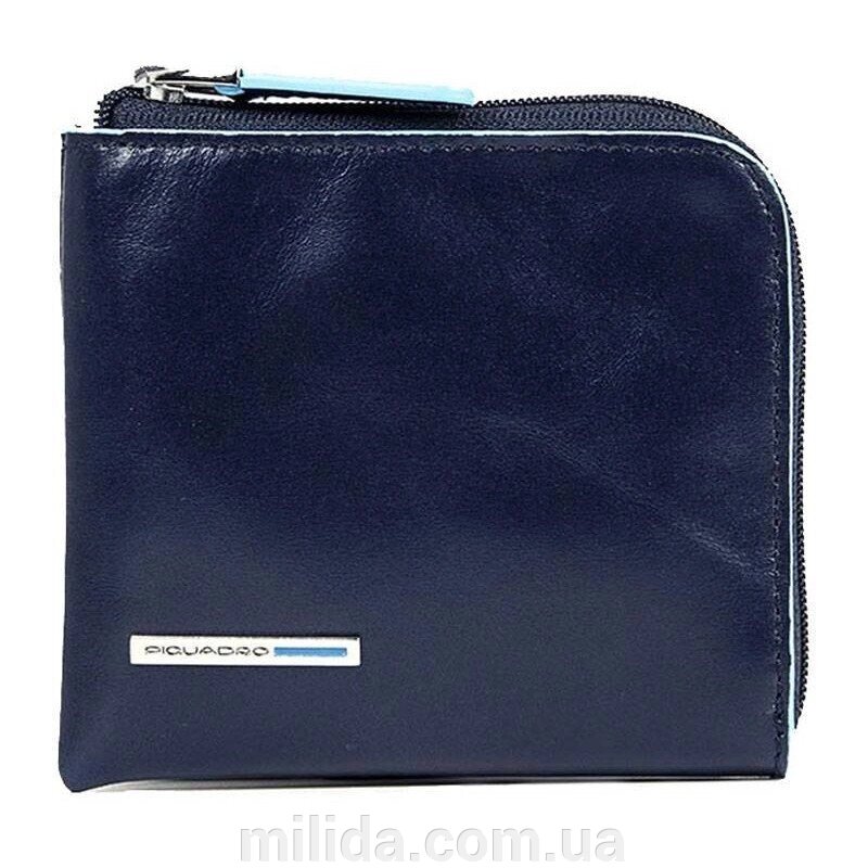 Кредитница Piquadro BL SQUARE/N. Blue PU4220B2R_BLU2 від компанії інтернет-магазин "_Міліда_" - фото 1