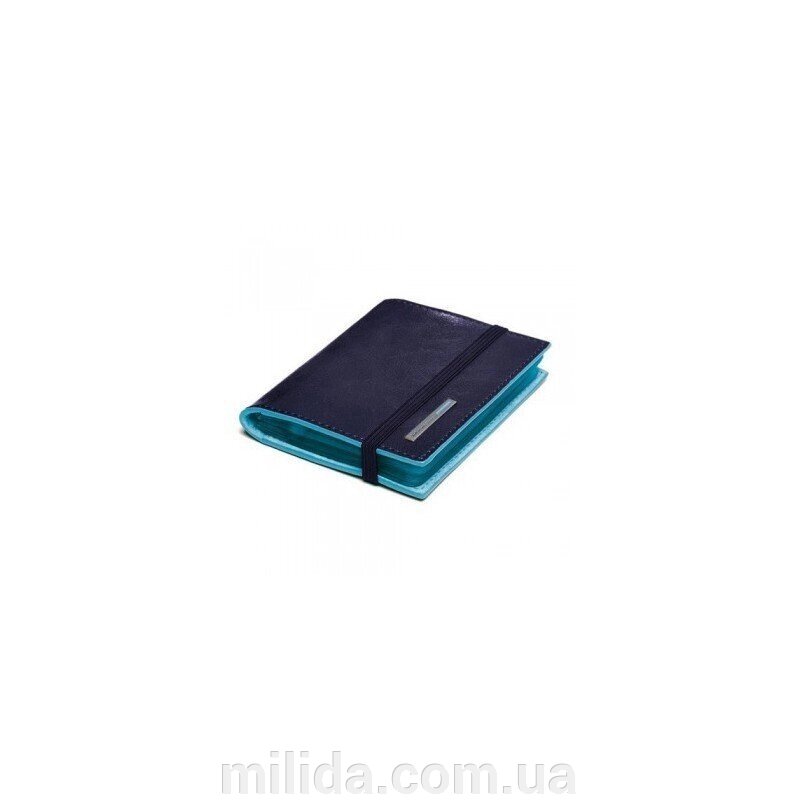 Кредитница Piquadro Blue Square для 20 кред. карт (8,8х10,5х1,2) PP1395B2_BLU2 від компанії інтернет-магазин "_Міліда_" - фото 1