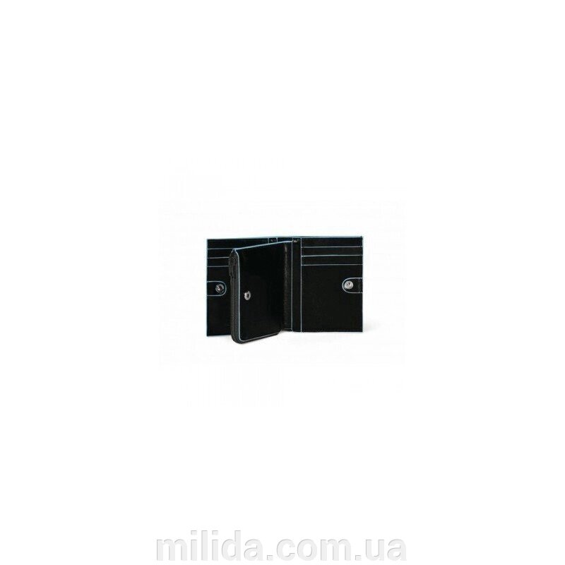 Кредитница Piquadro Blue Square на блискавці (8х10,5) PP1351B2_N від компанії інтернет-магазин "_Міліда_" - фото 1