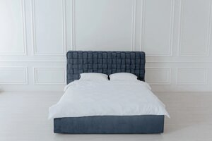 Ліжко-подіум Квадро Люкс, Підібрати тканину (Категорія А) Аляска 86, Розмір ліжка 140х200