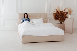 Ліжко Сакраменто, Підібрати тканину (Категорія А) Балатон 07, Розмір ліжка 160х200
