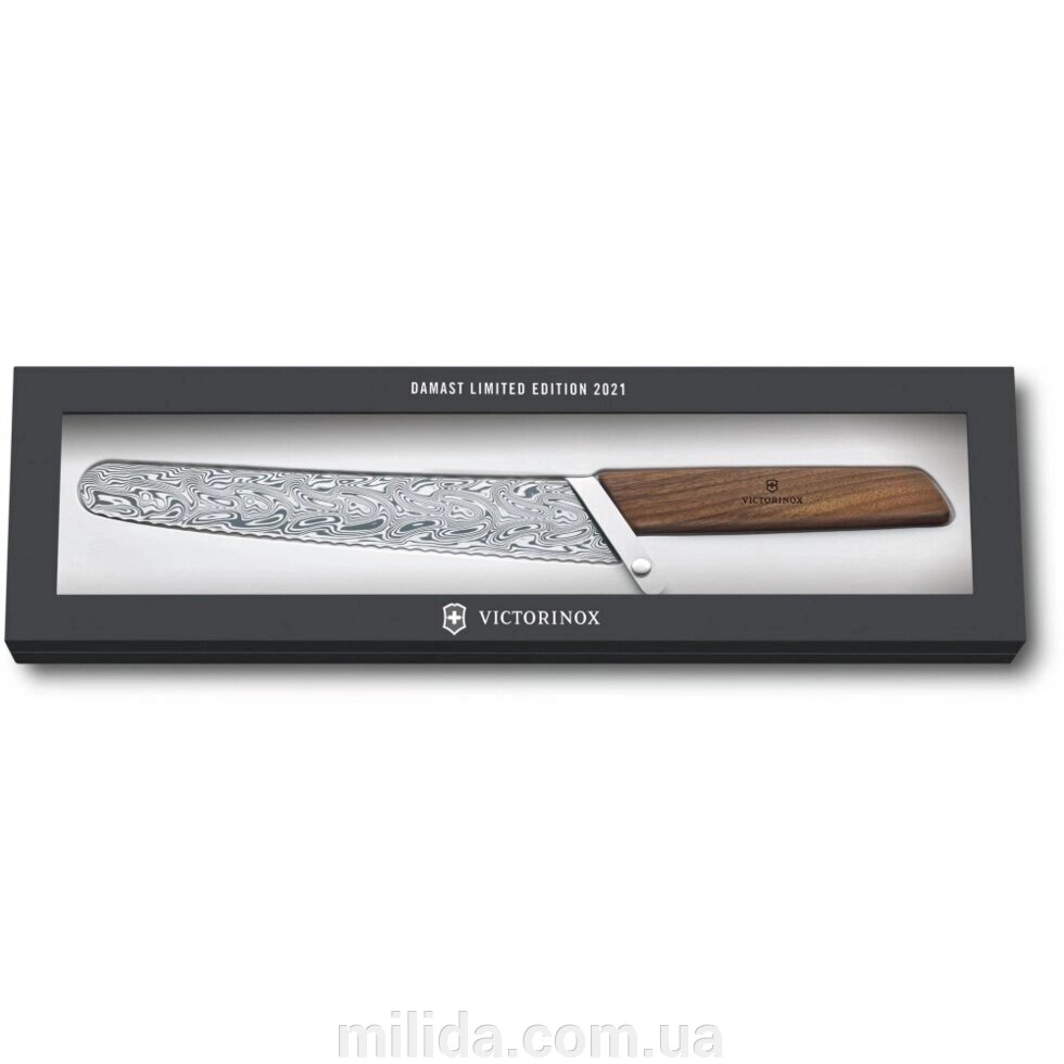 Кухонний ніж Victorinox Swiss Modern Bread&Pastry Damast (Lim. Ed. 1884) 6.9070.22WJ21 від компанії інтернет-магазин "_Міліда_" - фото 1