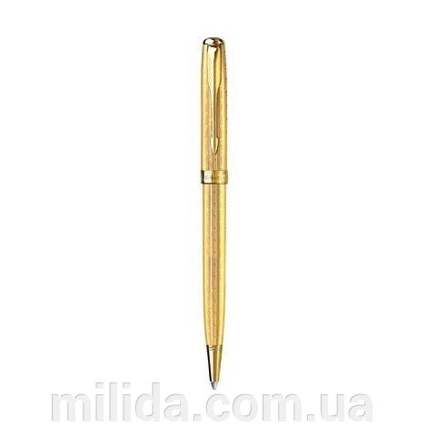 Кулькова ручка Parker Sonnet Chiselled Gold GT BP 85 432G від компанії інтернет-магазин "_Міліда_" - фото 1