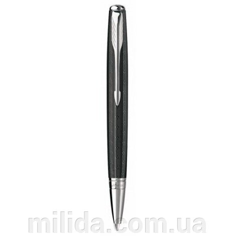 Кулькова ручка Parker Sonnet Mono Chiselled Carbon PT BP 85 430K від компанії інтернет-магазин "_Міліда_" - фото 1