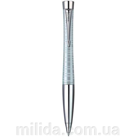 Кулькова ручка Parker Urban Premium Silver-Blue BP 21 232SB від компанії інтернет-магазин "_Міліда_" - фото 1