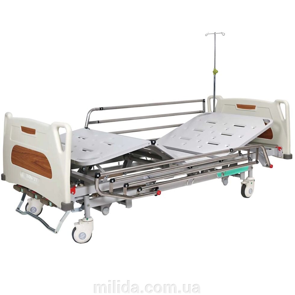 Ліжко медичне механічне з регулюванням висоти (4 секції) OSD-9017 від компанії інтернет-магазин "_Міліда_" - фото 1