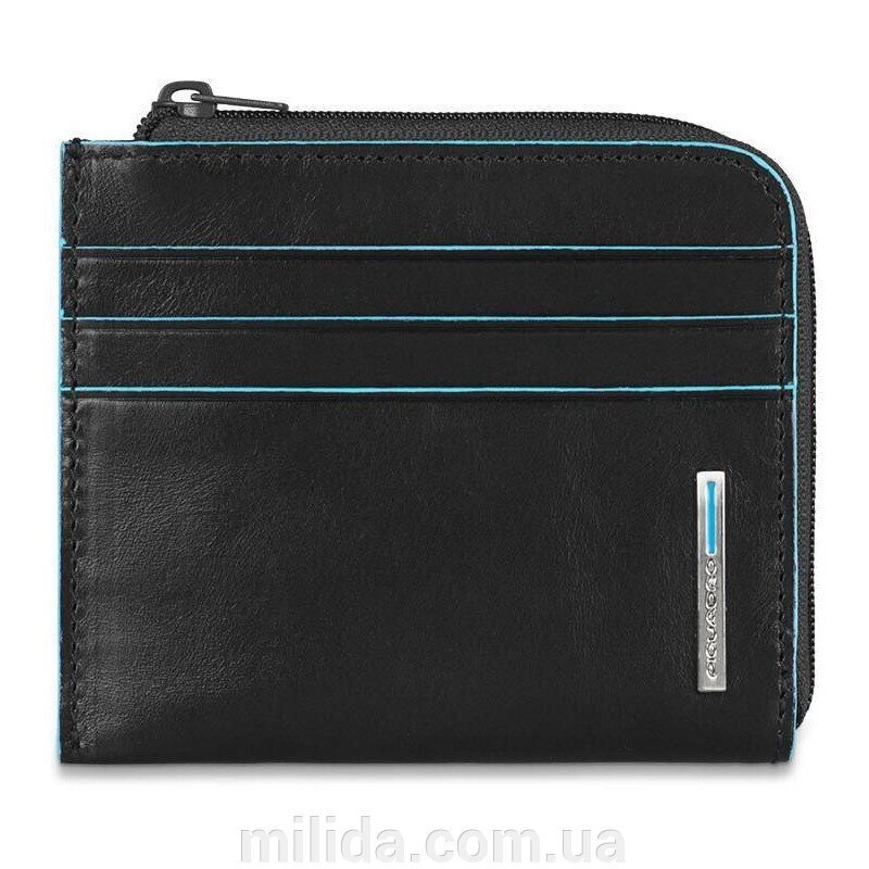 Монетниця Piquadro BL SQUARE/Black PU3410B2R_N від компанії інтернет-магазин "_Міліда_" - фото 1