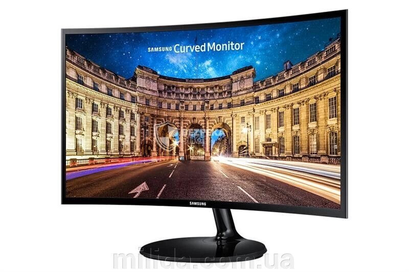 Монітор CURVED LED LCD Samsung 23.5" C24F390F FHD 4ms, D-Sub, HDMI, VA, Headphone, Black, 178/178 від компанії інтернет-магазин "_Міліда_" - фото 1