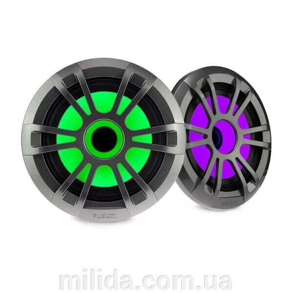 Морські колонки Fusion EL Series 6.5" 80 Wt Sport Grey (Steam), зі світлодіодним підсвічуванням RGB від компанії інтернет-магазин "_Міліда_" - фото 1