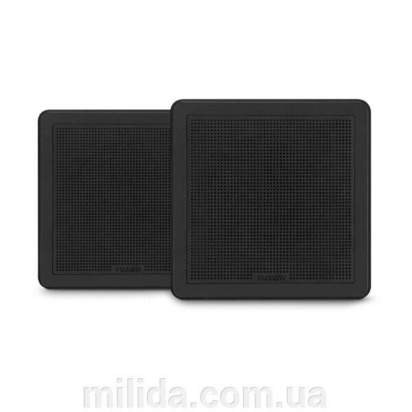 Морські стовпчики Fusion FM Series 6,5" 120 WQ квадрат чорний для прихованого монтажу від компанії інтернет-магазин "_Міліда_" - фото 1