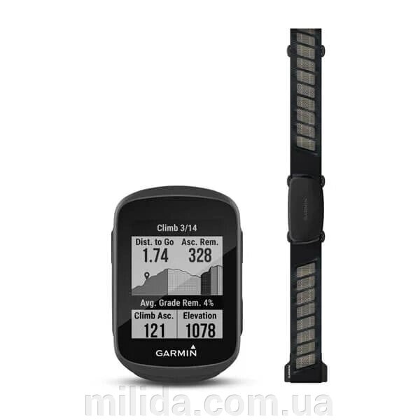 Набір Velocomputer Garmin Edge 130 Plus HRM (містить HRM-Dual) від компанії інтернет-магазин "_Міліда_" - фото 1