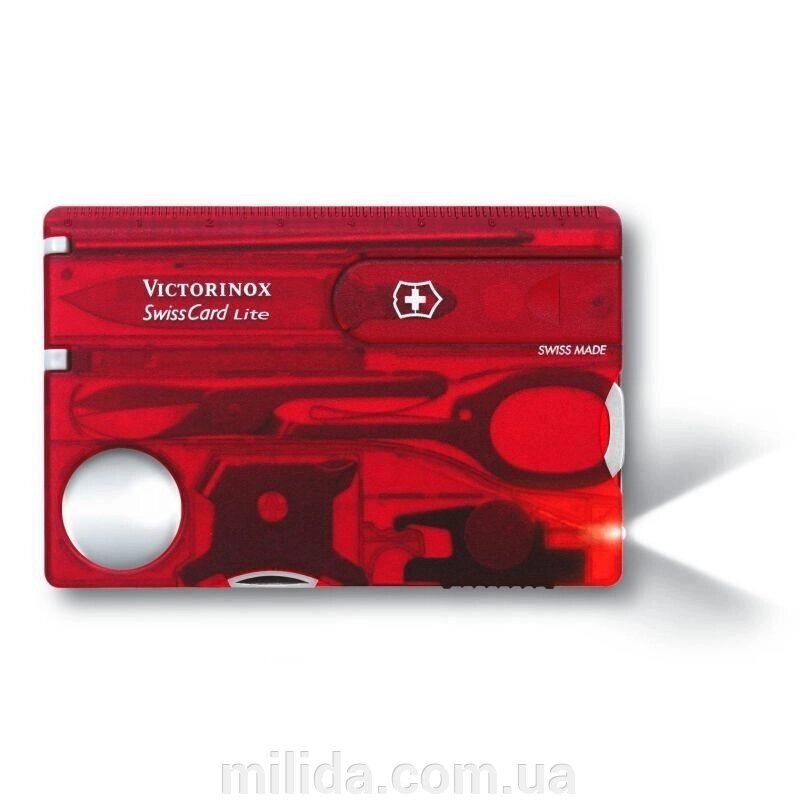 Набір Victorinox SWISSCARD LITE 0.7300. TB1 від компанії інтернет-магазин "_Міліда_" - фото 1