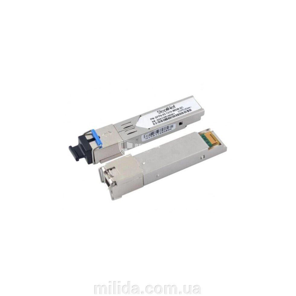 Одноволоконний модуль SFP 1Gbps WDM Step4Net SFPd-03-1550-WDM-SC від компанії інтернет-магазин "_Міліда_" - фото 1