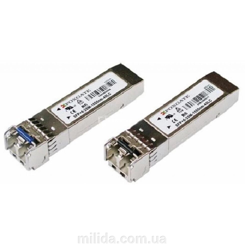 Одноволоконний SFP 1Gbps WDM модуль FoxGate SFPd-1SM-1550nm-3LC від компанії інтернет-магазин "_Міліда_" - фото 1