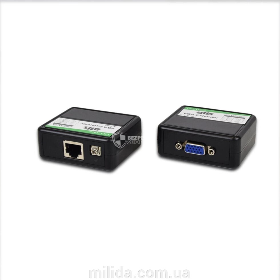 Пасивний приймач-передавач ATIS VGA Extender RJ45 до 60 м від компанії інтернет-магазин "_Міліда_" - фото 1