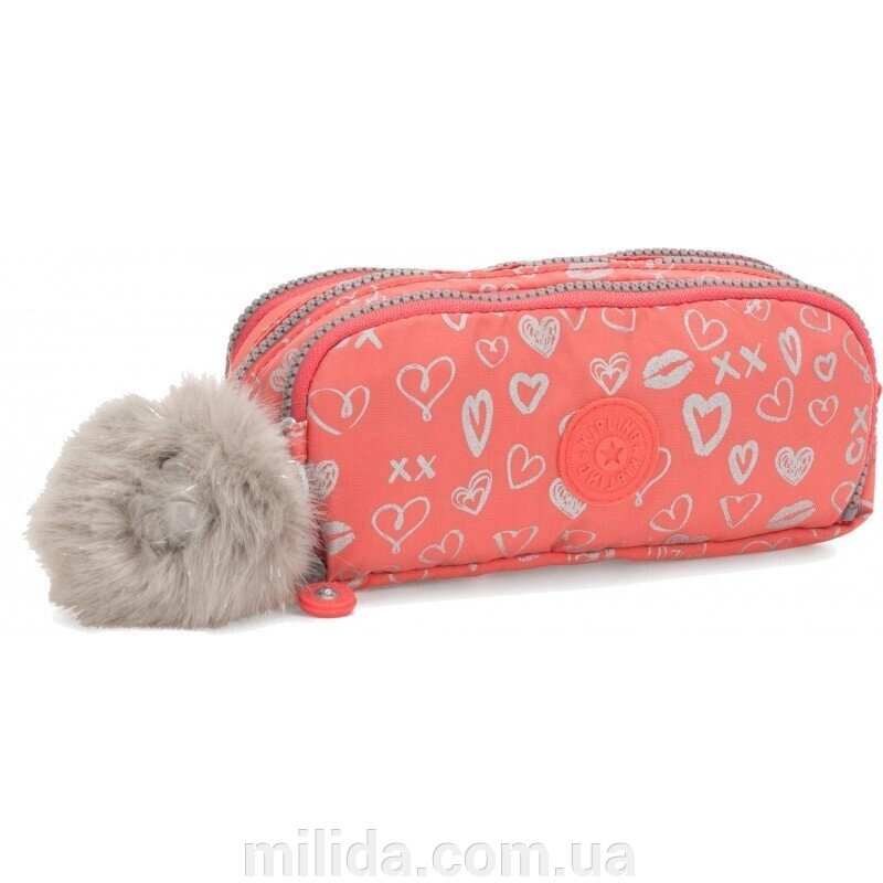 Пенал для ручок Kipling GITROY Hearty Pink Met (83S) K13564_83S від компанії інтернет-магазин "_Міліда_" - фото 1