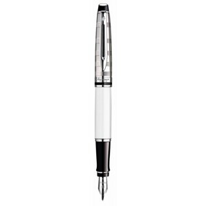 Пір'яна ручка Waterman EXPERT Deluxe White CT FP 10 039