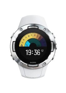 GPS-годинник в компактному корпусі для спорту SUUNTO 5 WHITE