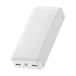 Зовнішній акумулятор Baseus Bipow Digital Display 20000mAh 20W Білий (PPBD050302)