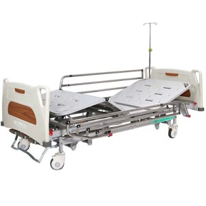 Ліжко медичне механічне з регулюванням висоти (4 секції) OSD-9017