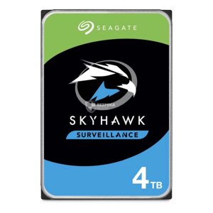 Жорсткий диск 4TB Seagate Skyhawk ST4000VX013 для відеоспостереження