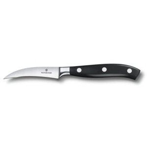 Кухонний ніж Victorinox Grand Maitre Shaping 8см изогн. з черн. ручкою (GB) Vx77303.08G