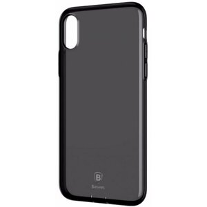 Чохол Baseus для iPhone X/Xs Pluggy TPU Transparent Black (ARAPIPHX-A01)