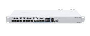 Комутатор MikroTik CRS312-4C+8XG-RM 8x1G/2.5G/5G/10G, 4xSFP+/10GE combo