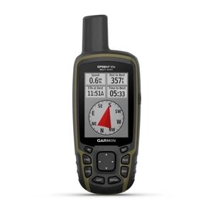 Туристичний GPS-навігатор Garmin GPSMAP 65S з картами TopoActive Європи і датчиками ABC