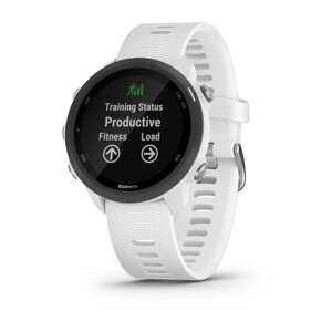 Smart Clock Garmin Forerunner 245 Music з білим ременем