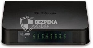 Комутатор D-Link DES-1016A 16xFE, Desktop, Некерований