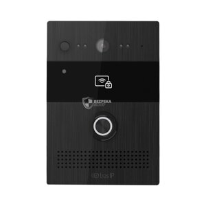 Виклична панель BAS-IP AV-07B black для IP-домофонів