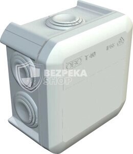 Коробка монтажна OBO Bettermann 90 x 90 x 52 мм (тип Т40 IP 55)